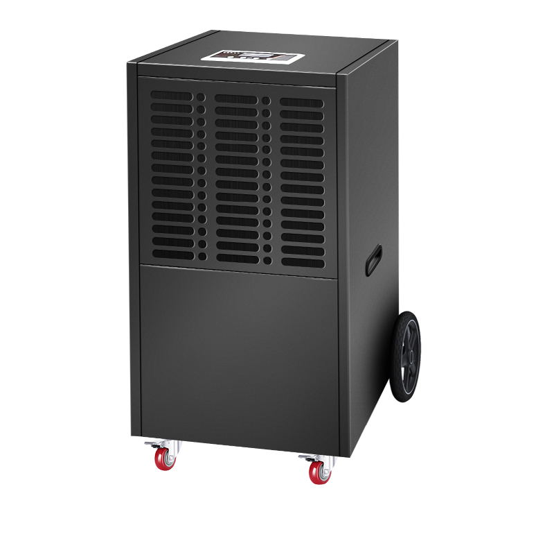 ACF-148E 玄雅黑色款工業(yè)除濕機(jī)-大腳輪款地下室除濕機(jī),倉(cāng)庫(kù)儲(chǔ)藏室智能抽濕機(jī)首選除濕機(jī)，強(qiáng)效除濕